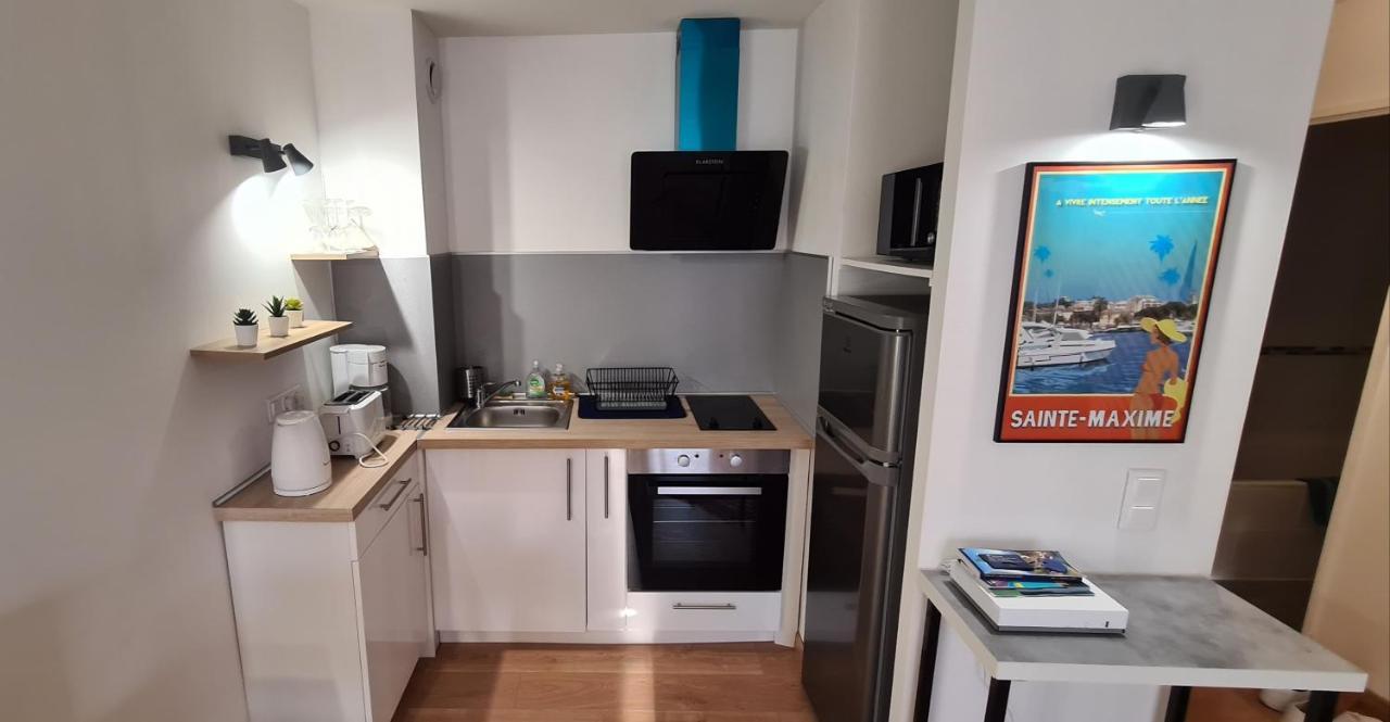 Perle Rare A 250M De La Plage ! Climatise Avec Parking, Balcon & Wifi Σαιντ-Μαξίμ Εξωτερικό φωτογραφία
