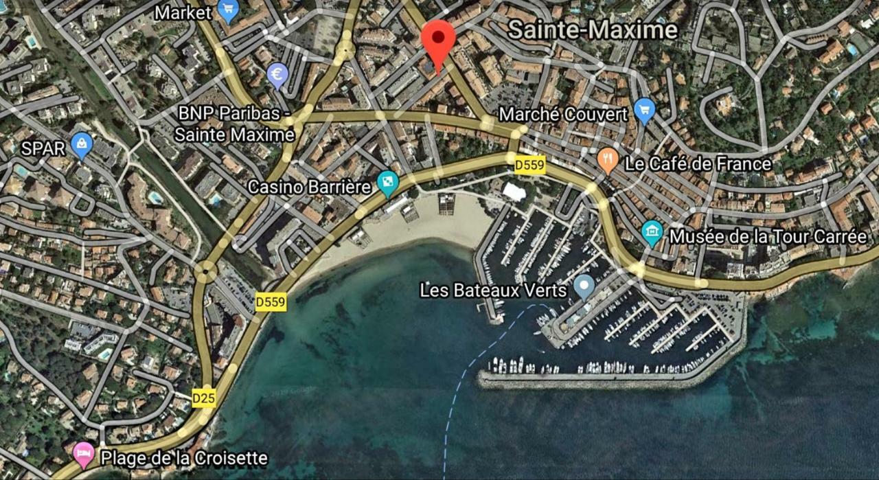 Perle Rare A 250M De La Plage ! Climatise Avec Parking, Balcon & Wifi Σαιντ-Μαξίμ Εξωτερικό φωτογραφία